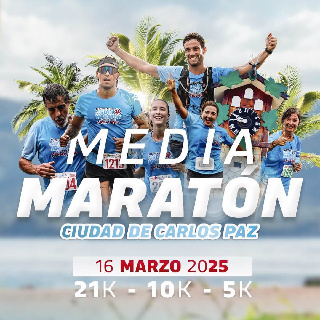 Media Maratón Ciudad de Carlos Paz 2025